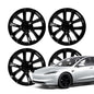 TESERY 18″ Wheel Caps S Plaid Style for Tesla Model 3 (4PCS)