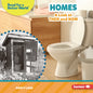 Homes: A Look at Then and Now - Library Binding