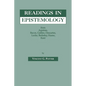 Readings in Epistemology: From Aquinas, Bacon, Galileo, Descartes, Locke, Hume, Kant. - Paperback