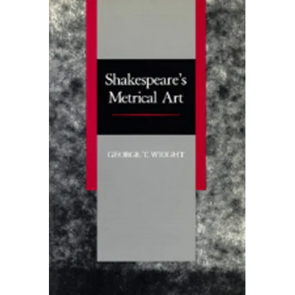 Shakespeare's Metrical Art - Paperback