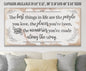 The Best Things In Life - Canvas