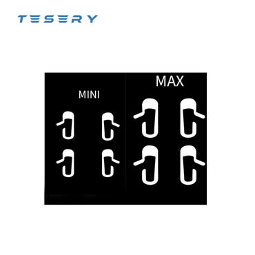 Glow-in-the-Dark Door Handle Stickers for Model 3 (8-Pack) | 2 Colors | Easy Find