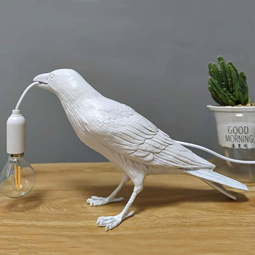 The Gothic Crow USB Port Lamp