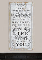 The Most Wonderful Thing - Canvas