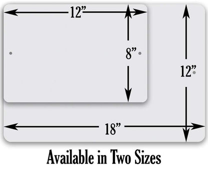 The Pool Zone - Metal Sign