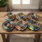 20-Piece Talavera Dinnerware Set | Floral Tableware for 6