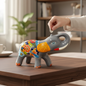 Medium Talavera Elephant Coin Bank | Handmade Piggy Bank
