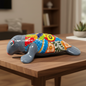 Mexican Handmade Seal Statue | Colorful Talavera Seal