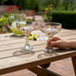 Confetti Hand-Blown Margarita Glass | Mexican Artisan Barware