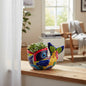 Colorful Talavera Fish Planter | Mexican Hand-Painted Pottery