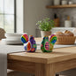 Set of 2 Chicken Salt and Pepper Shakers | Mexican Guerrero Pottery