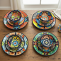 Talavera Dinnerware Set | 33-Piece Mexican Dish Set for 8