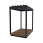 ThermaSol Nordic Misty Wood Pergola [Made-To-Order] [14-KIR-4015/16] (SAK81954)