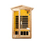 Thermora Vexa 2-Person Outdoor Infrared Sauna With Bluetooth Audio And LED Lighting (SAK28694)