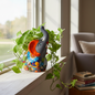 Medium Handmade Talavera Elephant Planter | Colorful Animal Art
