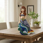 Talavera Mermaid Figurine | Hand-Painted Mexican Pottery