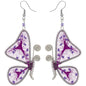 Threaded Butterfly Earrings