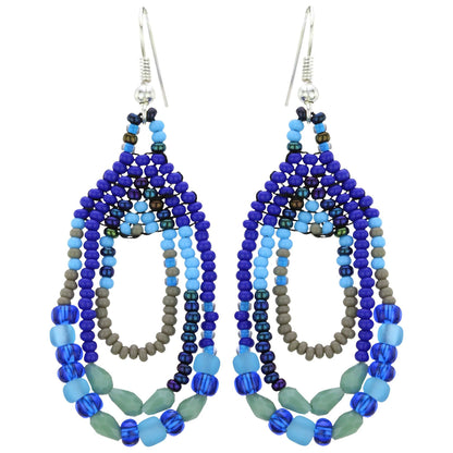 Three Cheers Beaded Earrings