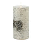 FIA Wick Birch Design Pillar Candle (Set of 2)
