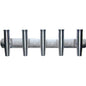 Tigress 5 Rod Aluminum Transom Mount Rod Holder - 35"