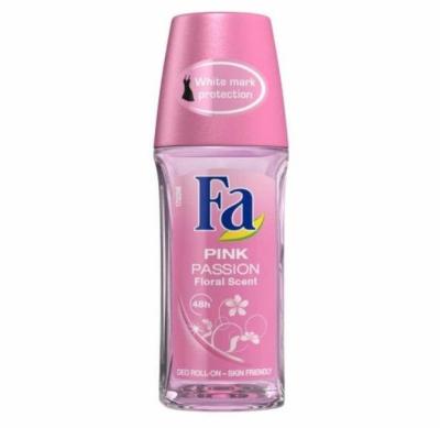 Fa Women's Deodorant Roll-on - Pink Passion Floral Fragrance for Daily Freshness