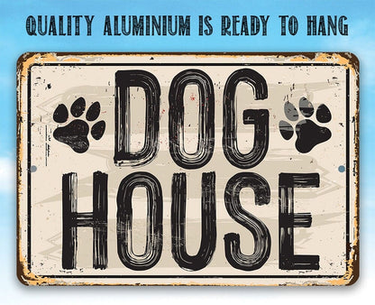 Dog House - Metal Sign