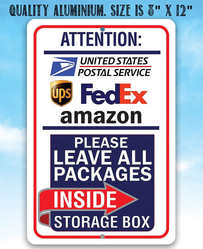 Postal Sign - Metal Sign