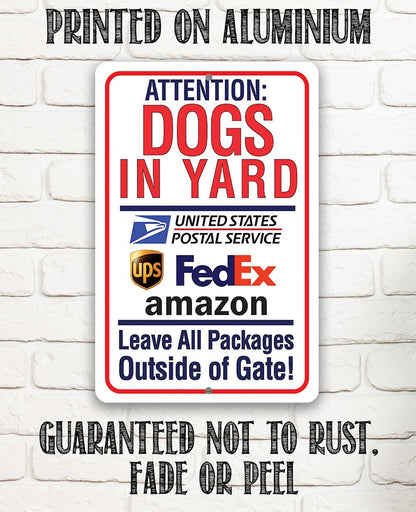 Postal Sign Design - Metal Sign