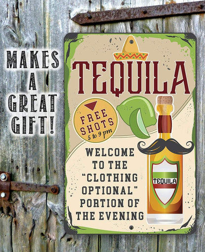 Tequila - Metal Sign