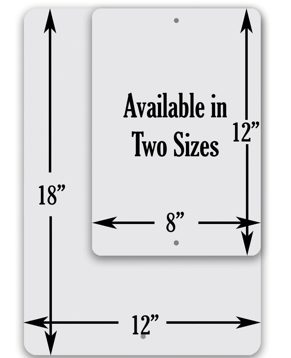 Rules of the Ocean - Metal Sign