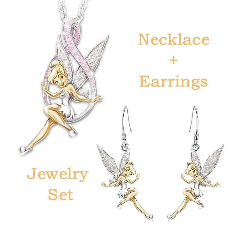 Tinker Bell Fairy Series Jewelry Set