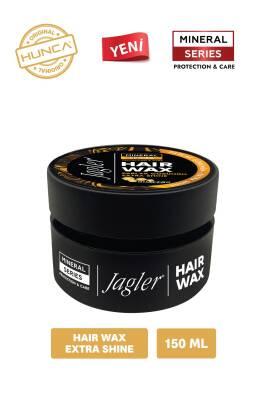 Jagler Shiny Look Hair Styling Wax - 150ml - Natural Shine & Flexible Hold, Alcohol-Free with Jojoba & Aloe Vera