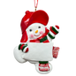 Snow Kid Ornament - Boy - Flap Hat