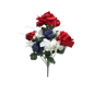 Red White and Blue Flower Bouquet