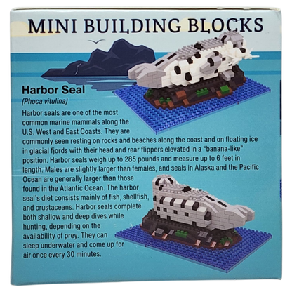 Mini Building Blocks - Harbor Seal