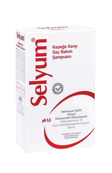 Selyum Anti-Dandruff Shampoo for Hair Care - 300ml, Relieves Scalp Irritation, Promotes Healthy Hair