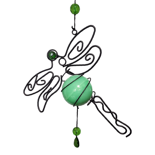 Solar Lighted Hanging Dragonfly