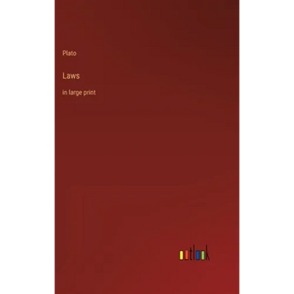 Laws: in large print - Hardcover