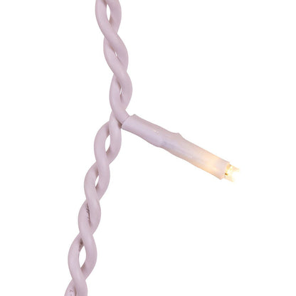 Warm White Jingle Bright Icicle Lights