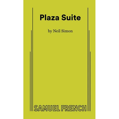Plaza Suite - Paperback