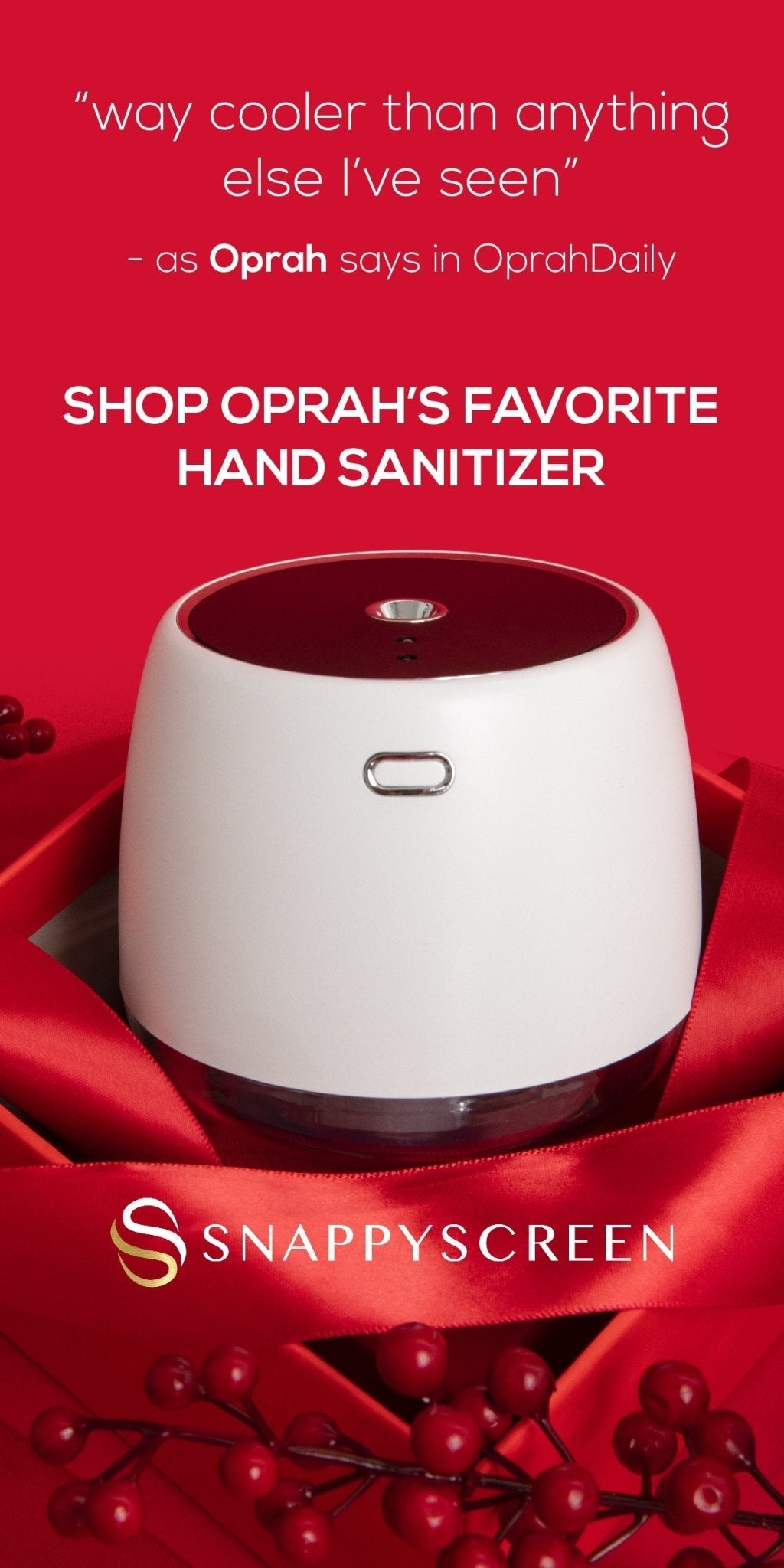 Touchless Mist Sanitizer & Diffuser - 7 Scents Available