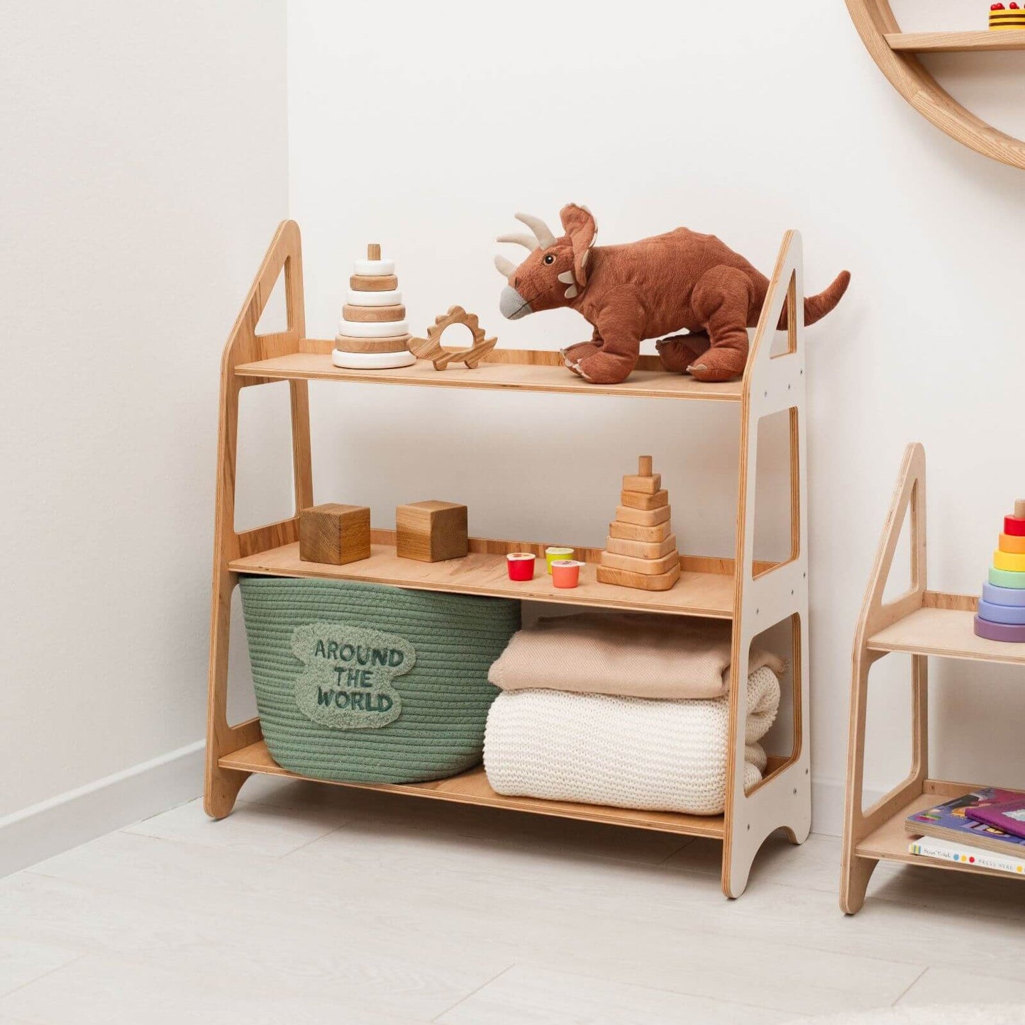 Wood Montessori Shelf