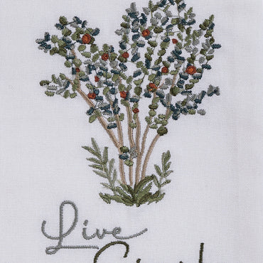 Live Simply Decorative Dish Towel