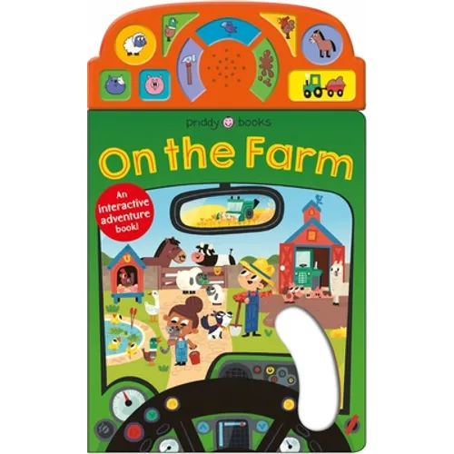 On the Move: On the Farm: An Interactive Sound Book! - Board Book