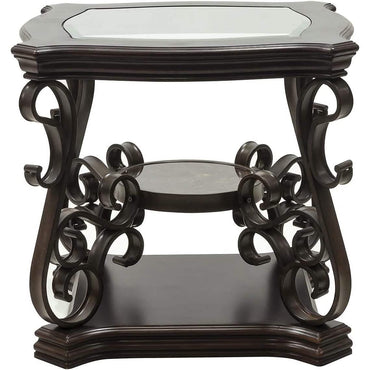 Traditional End Table Accent Bedside Nightstand