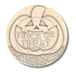 Unfinished Wood Trick or Treat Jack-o-Lantern Door Sign Kit | Wood Craft Cutouts | 1/4" Thick |