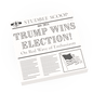Newspaper - Trump Wins Election - (2 x 2 Tile) - Custom Printed Using a LEGO® Part