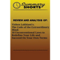 Review and Analysis Of: Vishen Lakhiani?s: : The Code of the Extraordinary Mind: 10 Unconventional Laws to Redefine Your Life and Succeed On Y - Paperback