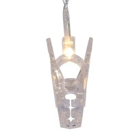 Battery Operated 10-Light Warm White LED Star Clip Light Set