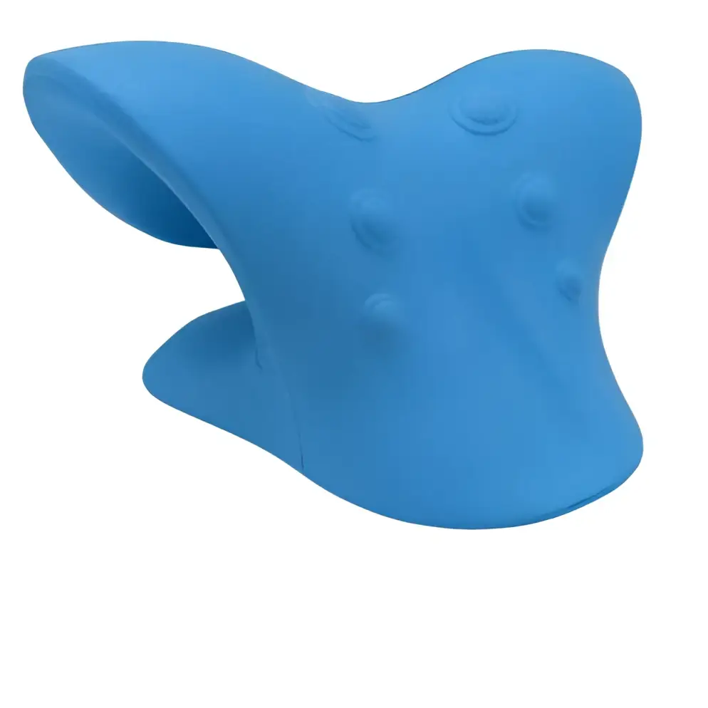 Turquoise Six Wheel Neck Massager Massage Relieve Tool